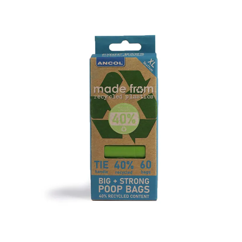 Ancol Plastic free Poop Bag refill x4